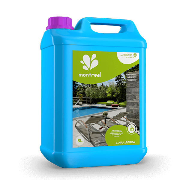 Montreal Limpa Pedra Desincrustante Para Pedras Naturais 05 L