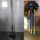 Mop Esfregão 360° Triangular Giratório Cabeça Ajustável Limpe