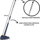 Mop Esfregão 360° Triangular Giratório Cabeça Ajustável Limpe