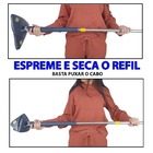 Mop Esfregao Giratorio Triangular Telescopio Espreme Agua Esf