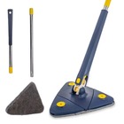 Mop Esfregao Giratorio Triangular Telescopio Espreme Agua Esf