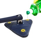 Mop Esfregao Giratorio Triangular Telescopio Espreme Agua Esf