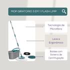 Mop Giratorio 3 Em 1 Flashlimp