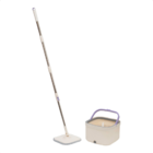 Mop Giratorio Agua Nova Com Balde E Esfregao Branco Simplo