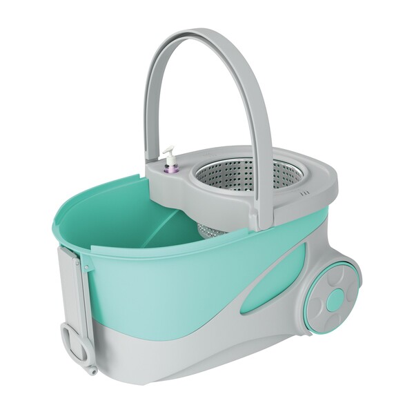 Mop Giratório com Cabo Ciclone 7290 Verde Flash Limp | Leroy Merlin