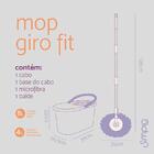 Mop Giratório Com Esfregão Microfibra Balde 8l - Simplo