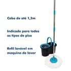 Mop Giratório De Microfibra Fortled