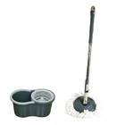 Mop Giratório Fit Esfregão Top Cabo Inox 3 Em 1 Balde 12lts