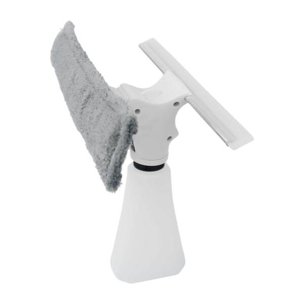 Mop Mágico Limpa Vidros E Janelas C/ Spray - Rodinho 3 Em 1