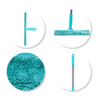 Mop Multiuso Rodo Limpa Vidros Janelas Com Cabo Extensível Em