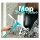 Mop Multiuso Rodo Limpa Vidros Janelas Com Cabo Extensível Em