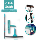 Mop Multiuso Rodo Limpa Vidros Janelas Com Cabo Extensível Em