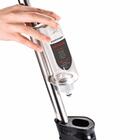 Mop Spray Rodo Mágico Giratório Reservatório Vermelho E Cinza