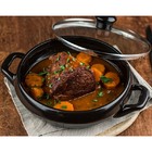 Moquequeira 28cm 3500ml - Ceraflame - Preto