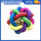 Mordedor Bola Com Sino Interno Para Pets E Mordedores