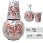 Moringa Bola Grande Jarra Água Fresca Com Copo 1,500 Litros P