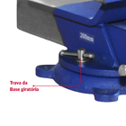 Morsa de Bancada 11,7x15,5x23cm N.03 Menegotti