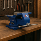 Morsa de Bancada 12,5x16x25,5cm N.04 Menegotti