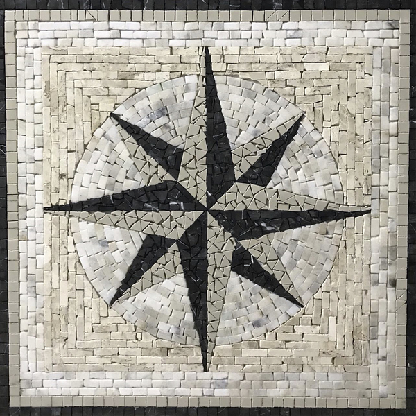 Mosaico BL100 80x80cm Anticatto