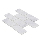 Mosaico Brique Mármore Branco 35x29,5cm Artens