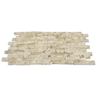 Mosaico Canjiquinha Travertino 2x7x0,8cm Forte Dei Marmi