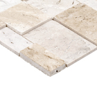 Mosaico Carré Travertino 28x28cm Forte Dei Marmi