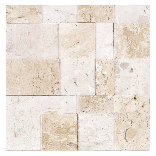 Mosaico Carre Travertino 28x28x0,8cm Forte Dei Marmi