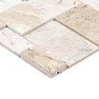 Mosaico Carre Travertino 28x28x0,8cm Forte Dei Marmi
