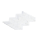 Mosaico Chevron Branco 28x28cm Forte Dei Marmi