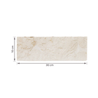 Mosaico de tijolo de Pedra 10x30cm Glass Mosaic