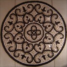 Mosaico Itálico Com Detalhes Em Cinza - 100 Cm