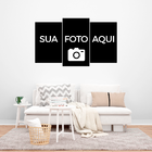 Mosaico Personalizado Em 3 Peças