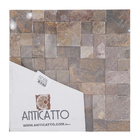 Mosaico Relevo Múltiplo Corten 30x30cm Anticatto