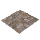 Mosaico Relevo Múltiplo Corten 30x30cm Anticatto