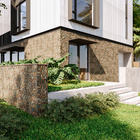 Mosaico Relevo Múltiplo Natural 30x30cm Anticatto