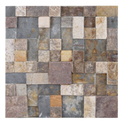 Mosaico Relevo Múltiplo Natural 30x30cm Anticatto