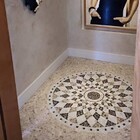 Mosaico Romano Semente De Girassol I - 80 Cm