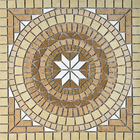 Mosaico Rosone 02C 82x82cm Anticatto