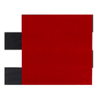 Mosaico Plástico VM03 30,5x30,5x0,3cm Glass Mosaic