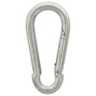 Mosquetão 7x70 Com Trava Simples 180kgf - 10 unidades