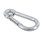 Mosquetão com Olhal Aço Trava Simples até 350kg