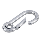 Mosquetão com Olhal Aço Trava Simples até 350kg