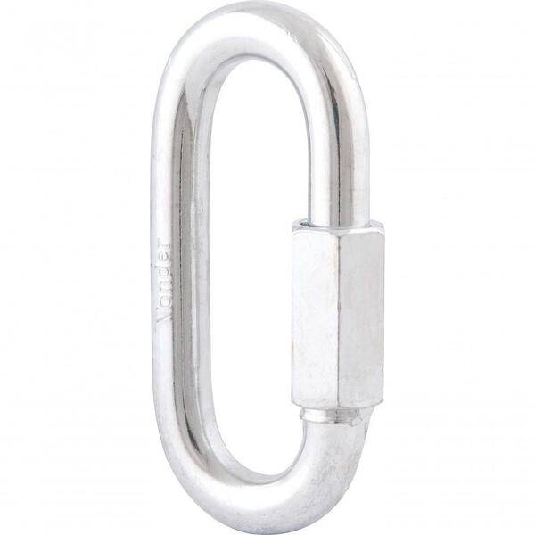 Mosquetão Com Rosca 3/8" Leve Galvanizado - Vonder