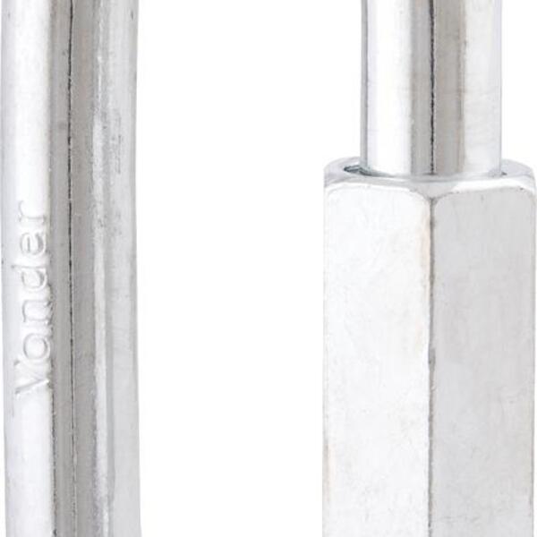 Mosquetão Com Rosca 5/8" Leve Galvanizado - Vonder