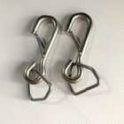 Mosquetão Em Inox (par)