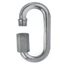 Mosquetão Oval C/ Rosca 7mm