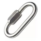 Mosquetão Oval C/ Rosca 7mm