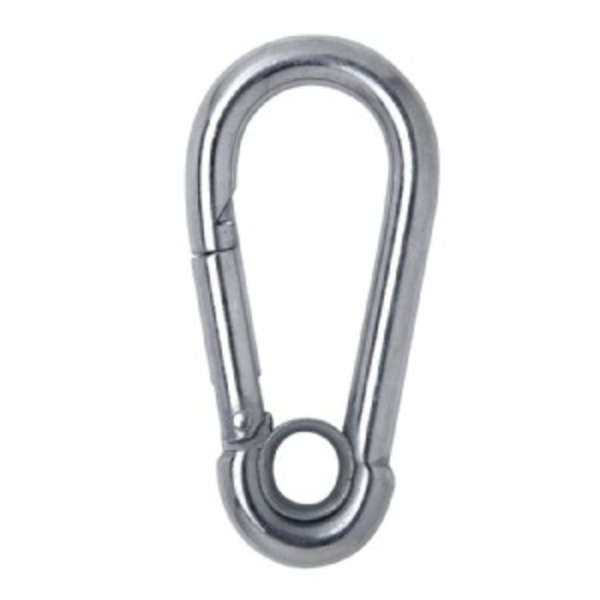 Mosquetão Trava Simples 100x100mm Aço Carbografite