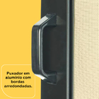 Mosquiteira  Janela De Correr Preto 1,00 X 1,20m