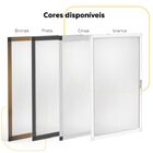 Mosquiteira Corredeira Branca 1,00x1,20m Com Tela Pet